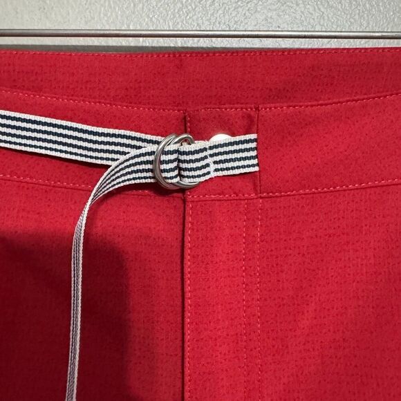 Zyia Active Shorts Womens XL Red Not Just A Trail Short Long Ladies - Picture 6 of 7